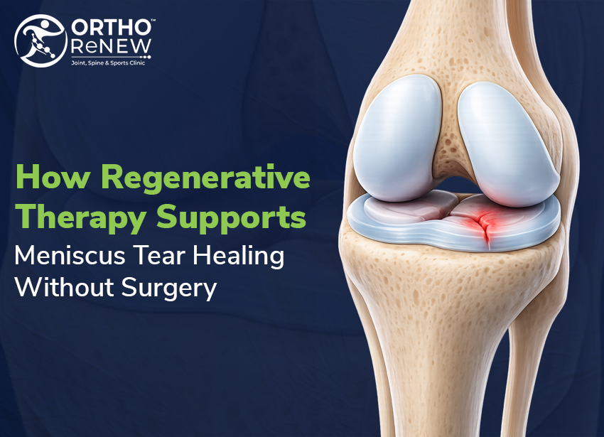 Meniscus Tear Healing Without Surgery